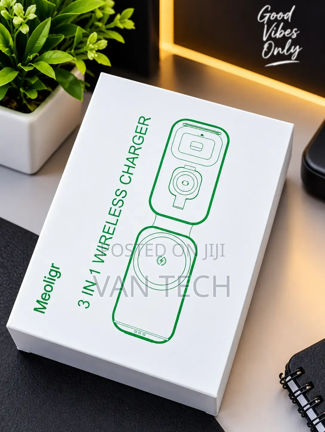 Meoligr 3 in 1 Wireless Charger