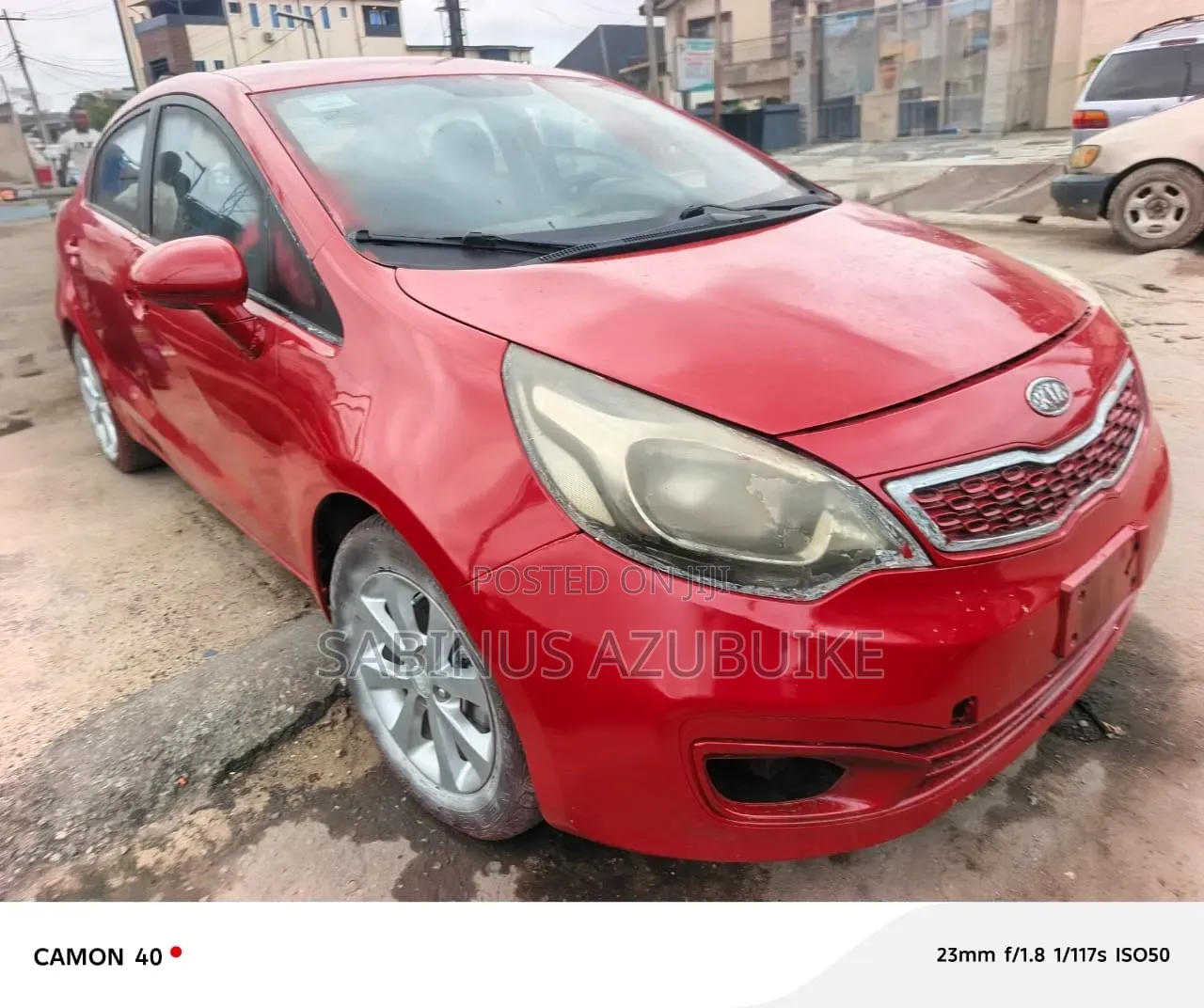 Kia Rio 2012 Red