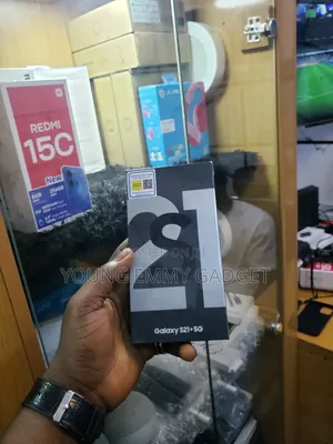 New Samsung Galaxy S21+ 5G 256 GB Black