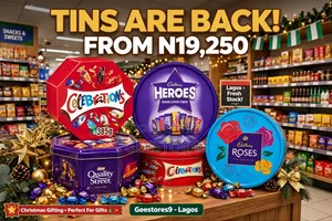 Celebration, Roses, Quality Street Cookies