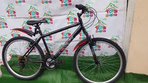 Black Bicycle Size 26 for Adult and Teens With Mud Guard