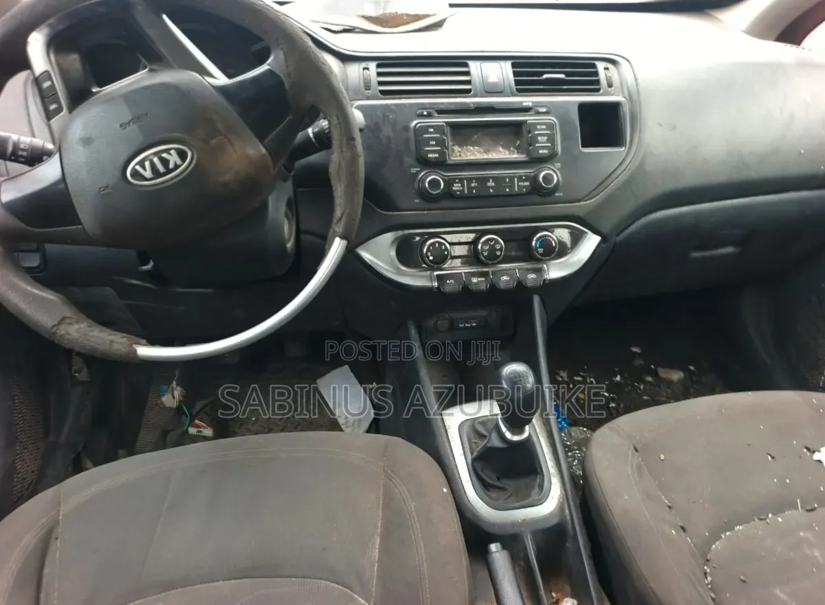 Kia Rio 2012 Red