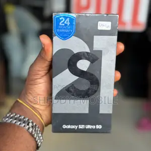 New Samsung Galaxy S21 Ultra 5G 128 GB Black