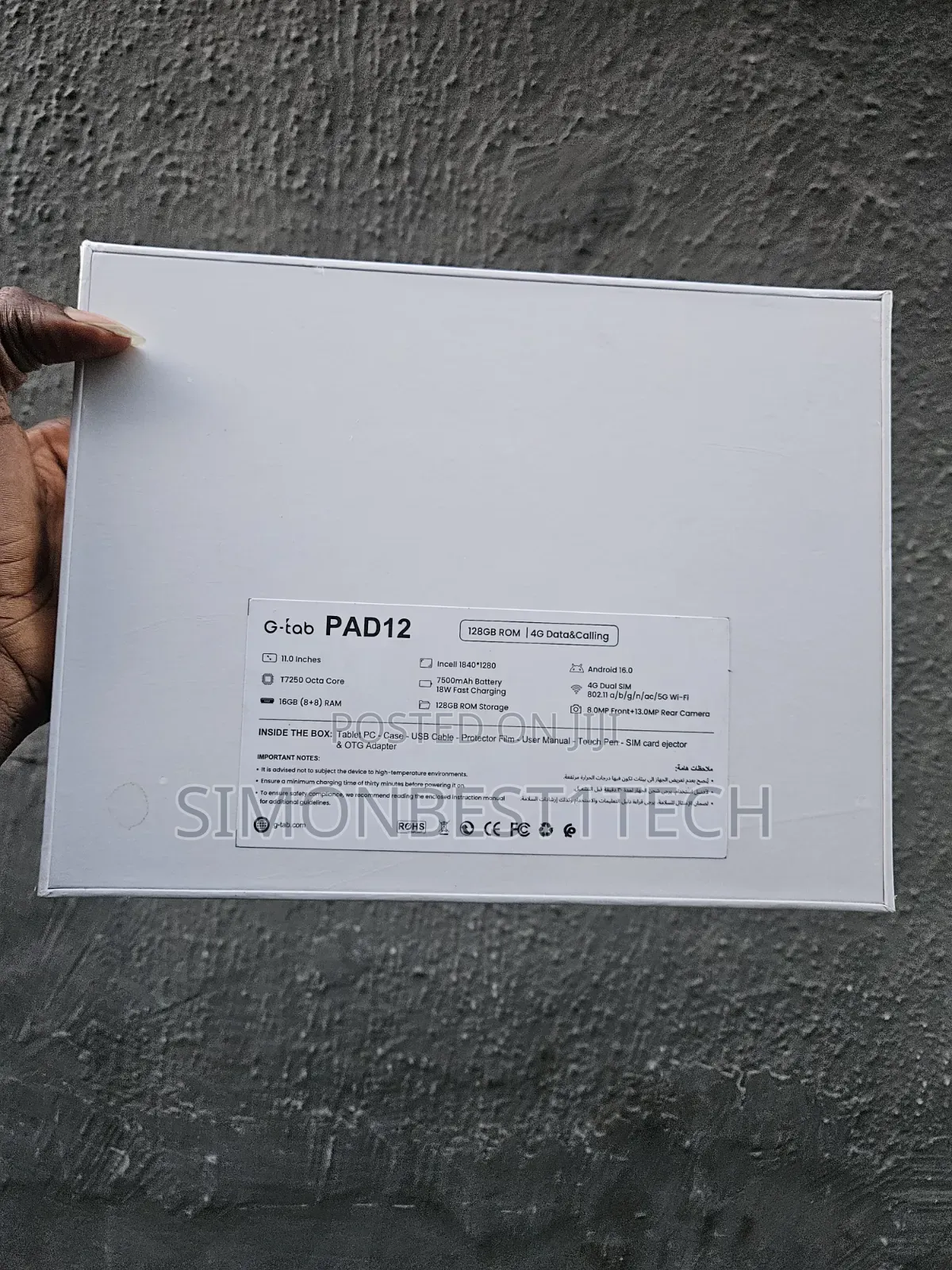 New G-Tab C10 128 GB Gray