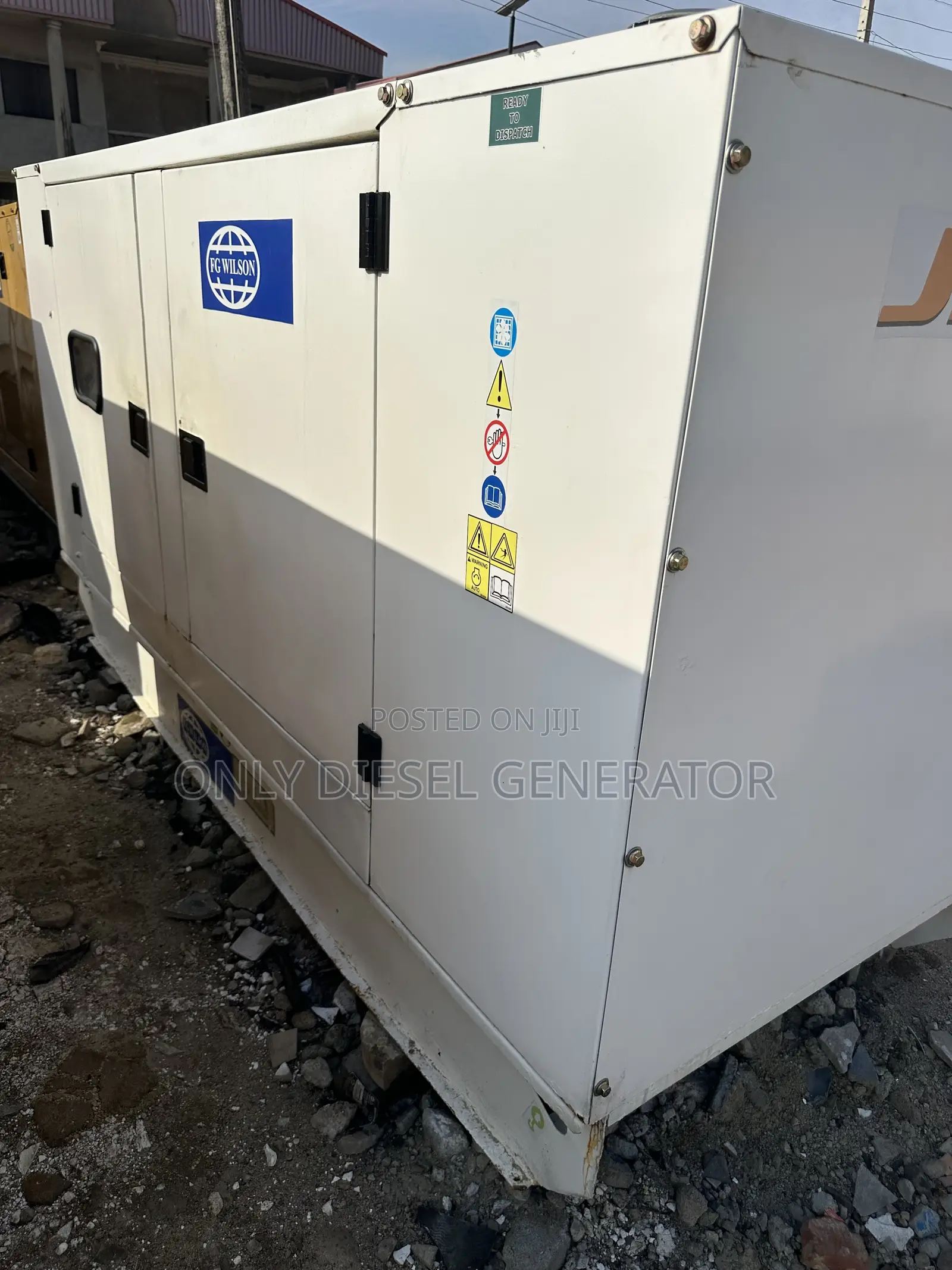100 Kva F G Wilson Soundproof Generator
