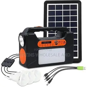 Easy Power Portable Solar Lighting System & Entertainment Kit (Commonl