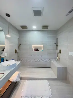 Frameless Glass Shower Cubicle – Modern Bathroom Design
