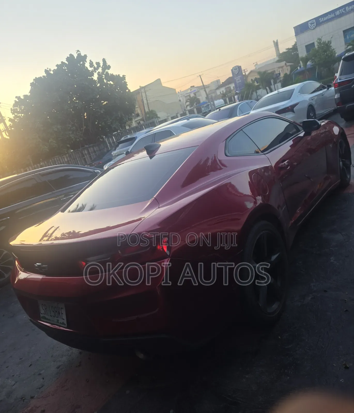 Chevrolet Camaro 2018 Red