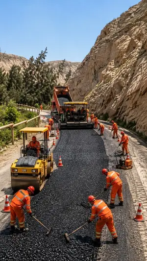 Asphalt Wearing Course Supply for Road Construction