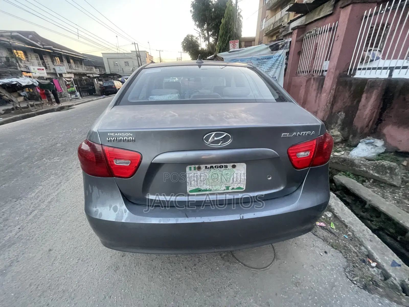 Hyundai Elantra 2009 Gray