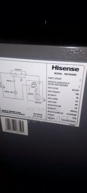 Hisense Fridge, Just 4 Months Used