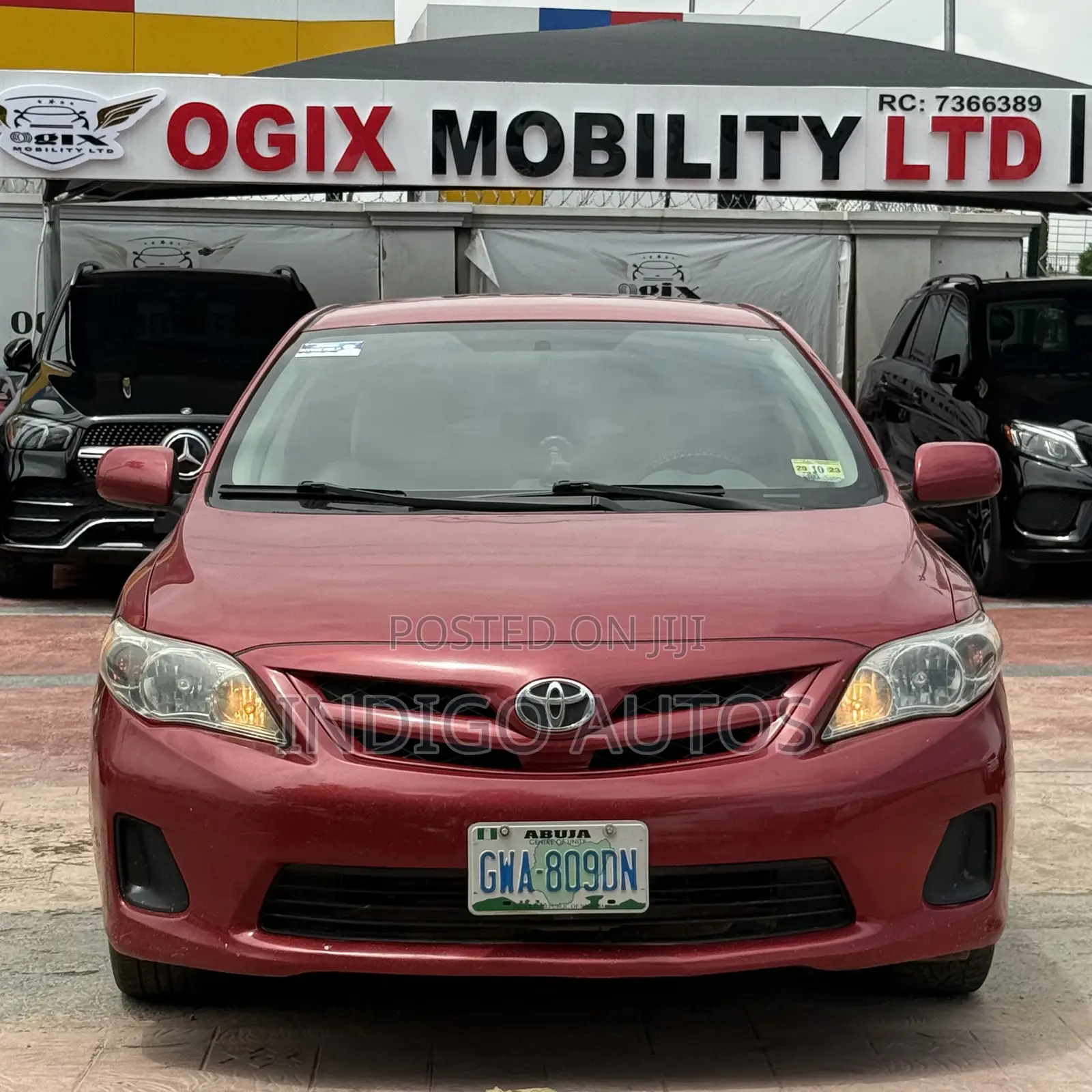 Toyota Corolla 2012 Red