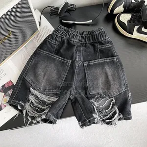 Quality Boys Denim Combat Short and Top
