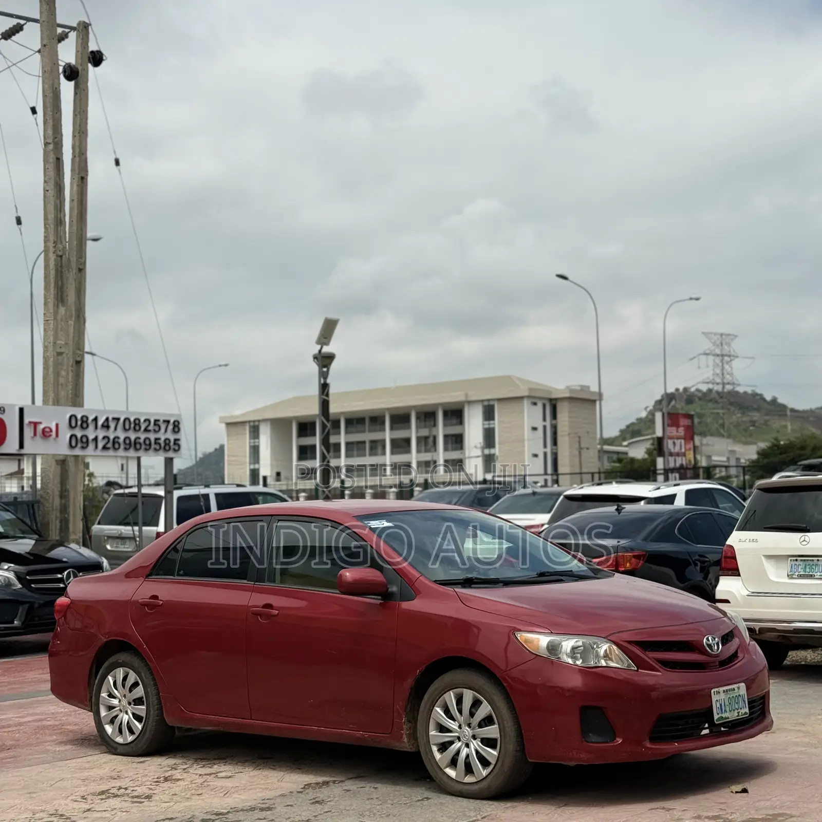 Toyota Corolla 2012 Red