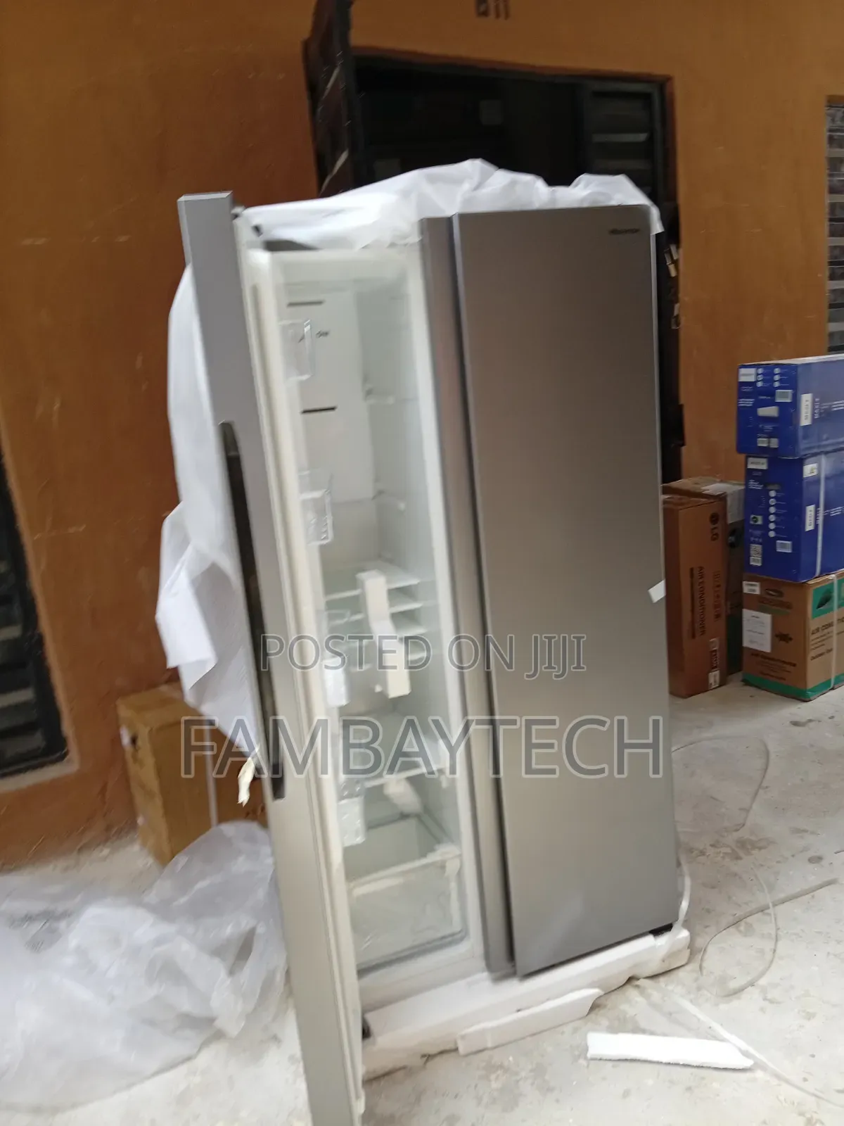 Authentic Hisense Double-Door RC-67WSI Refrigerator