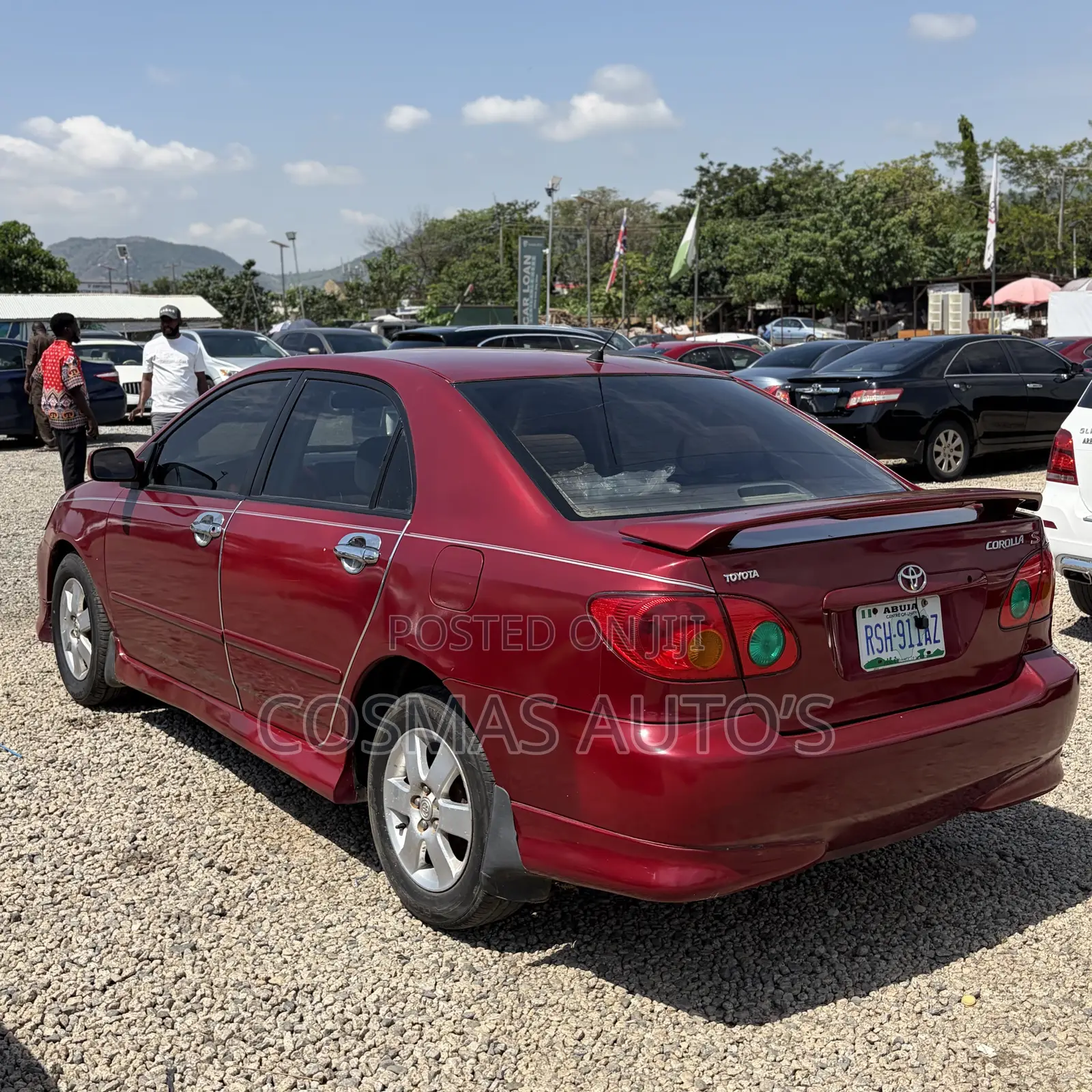 Toyota Corolla S 2004 Red