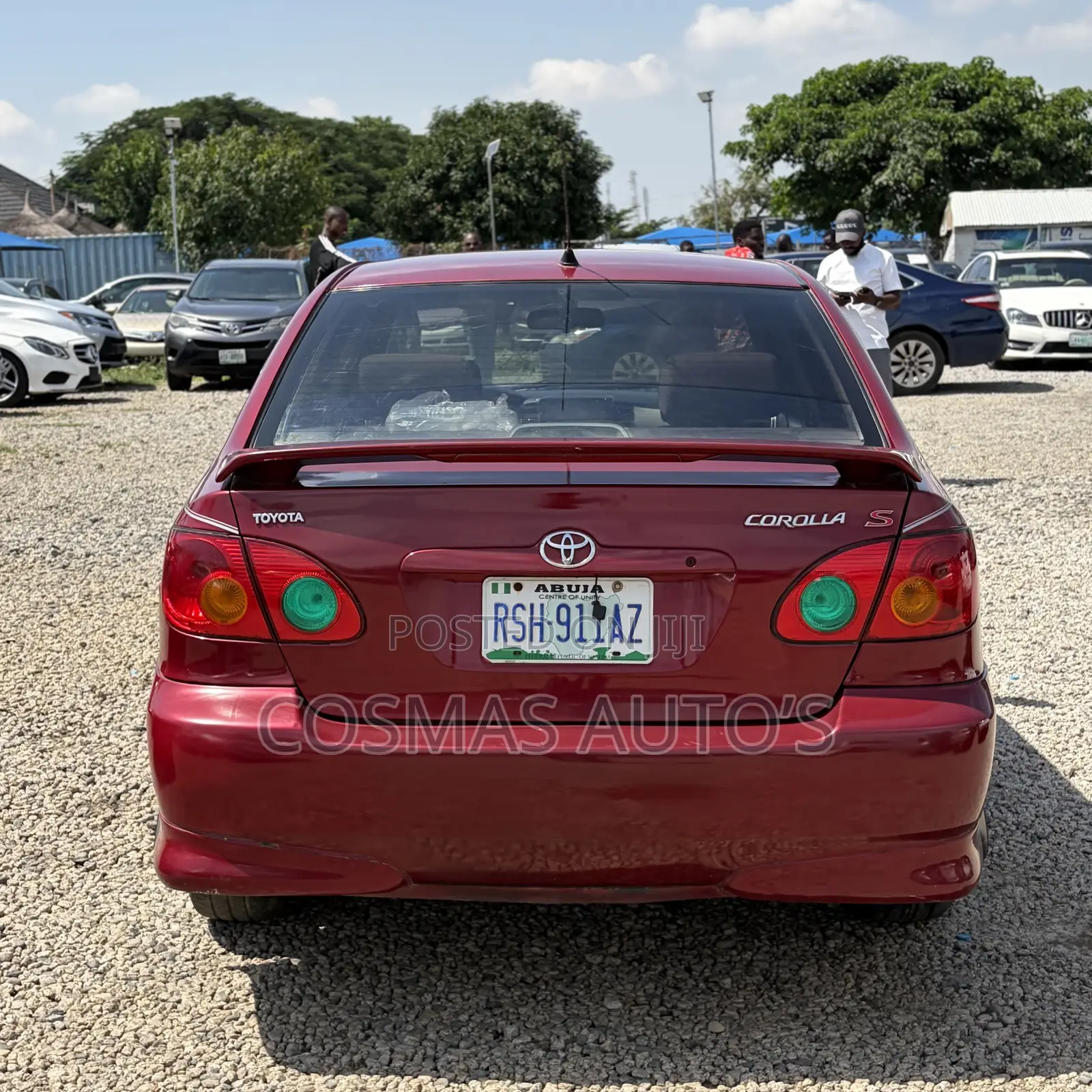 Toyota Corolla S 2004 Red