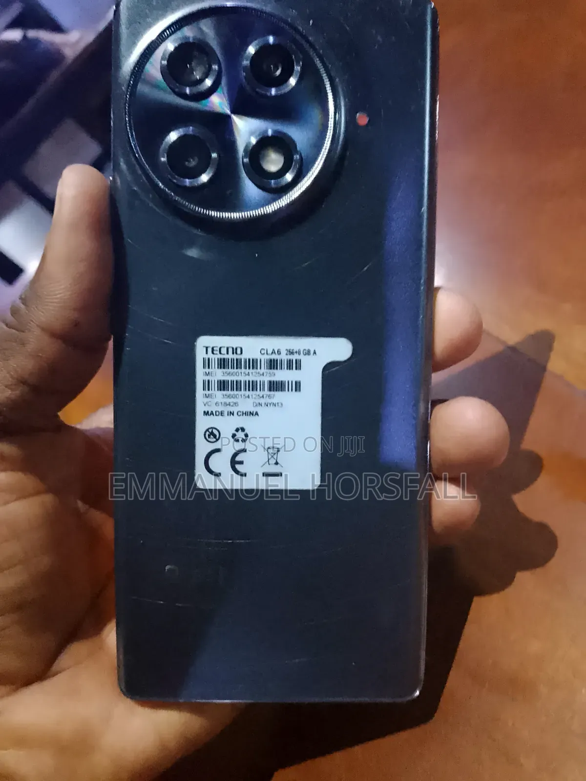 Tecno Camon 30S Pro 256 GB Black