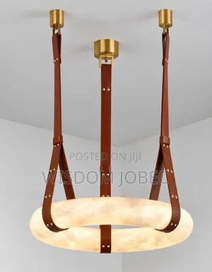 Oslo Alabaster Ring Chandelier (Also Known as the Nerissa Alabaster