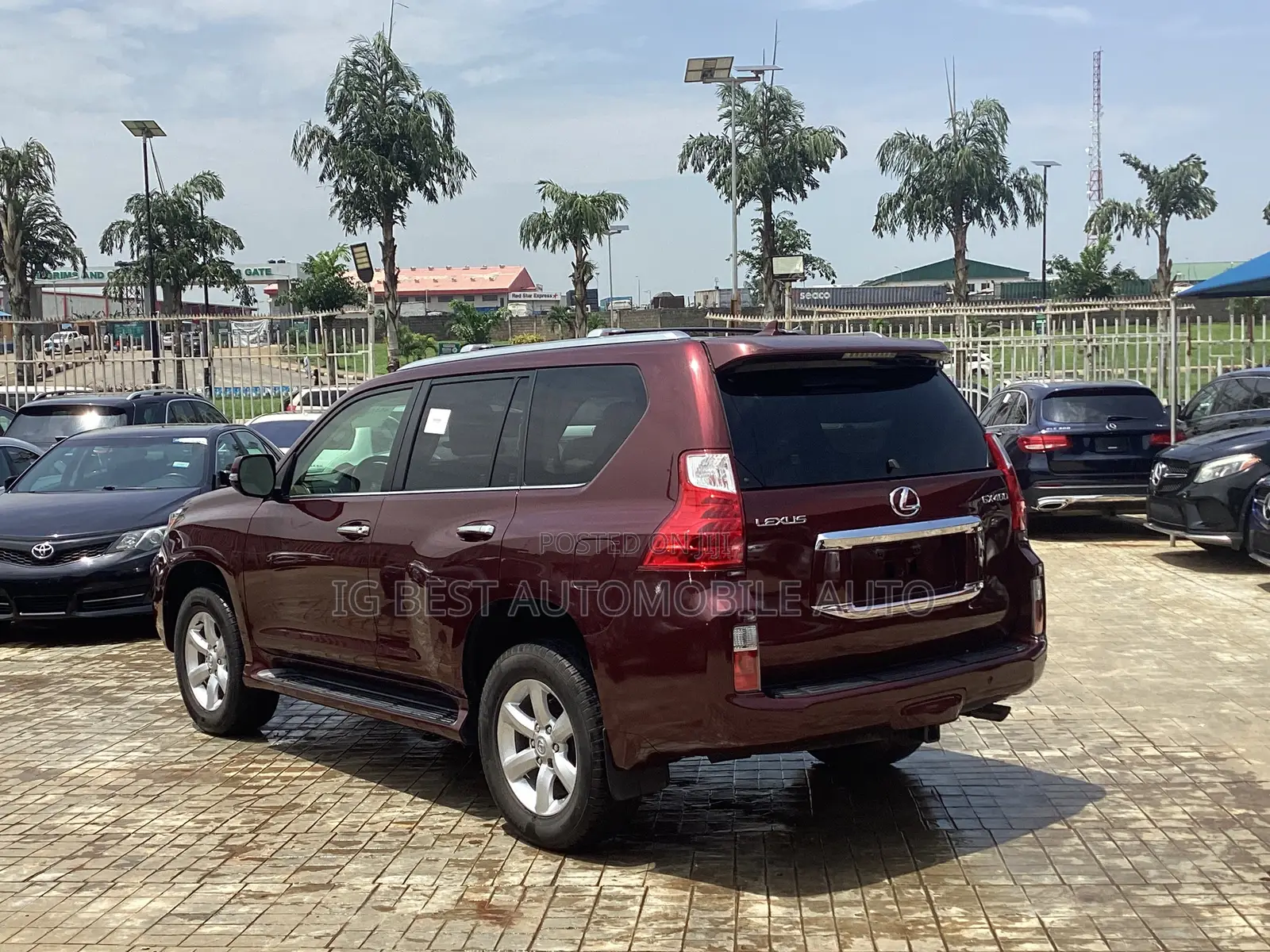 Lexus GX 460 2010 Red