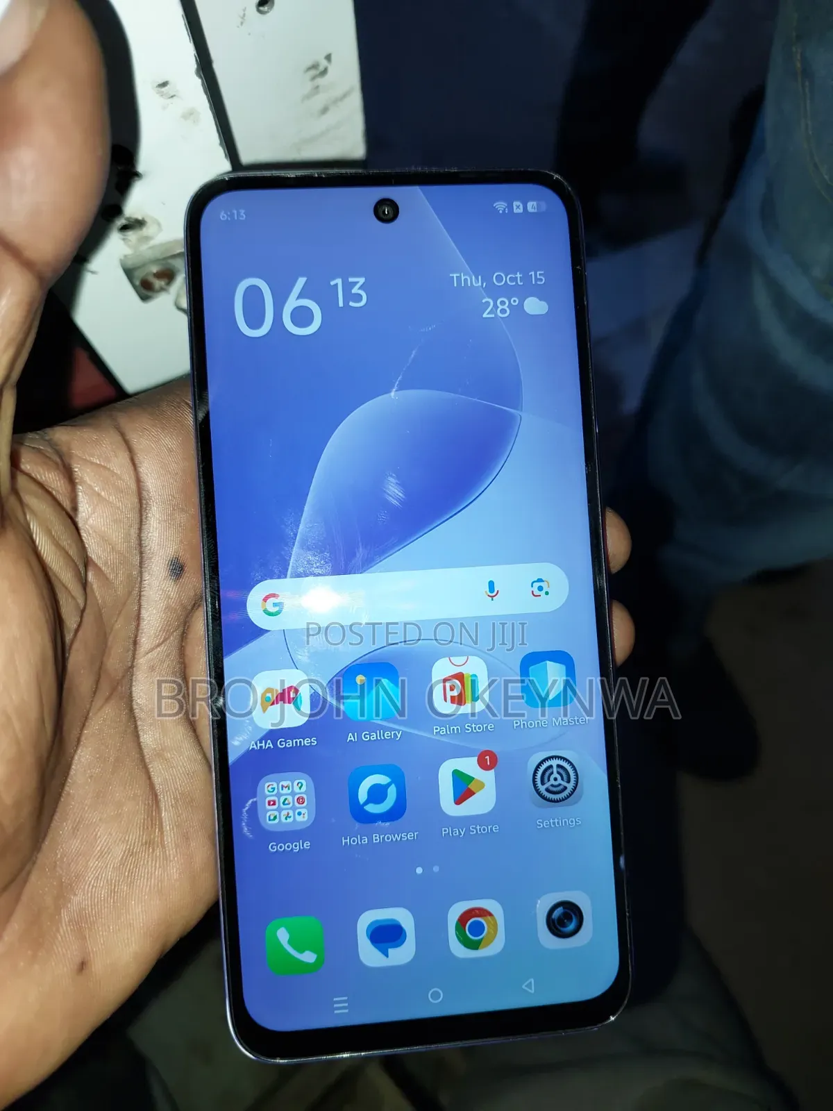 Infinix Hot 60i 128 GB Silver
