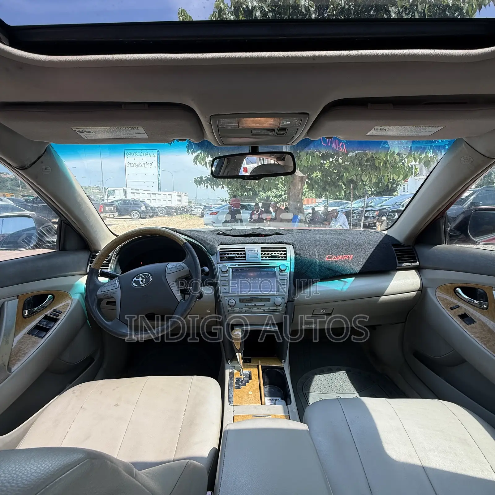 Toyota Camry 2008 Red