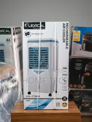Lexical 30L Rechargeable Air Cooler With Remote Control & Touch Panel