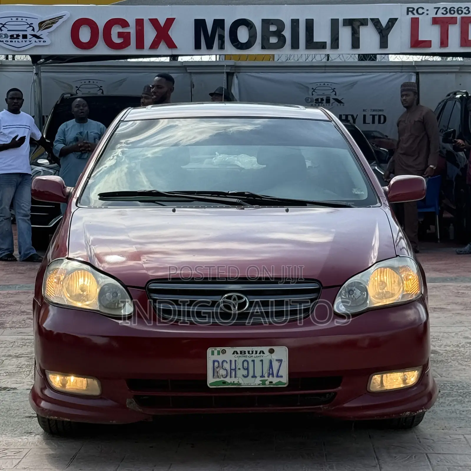 Toyota Corolla 2004 Red