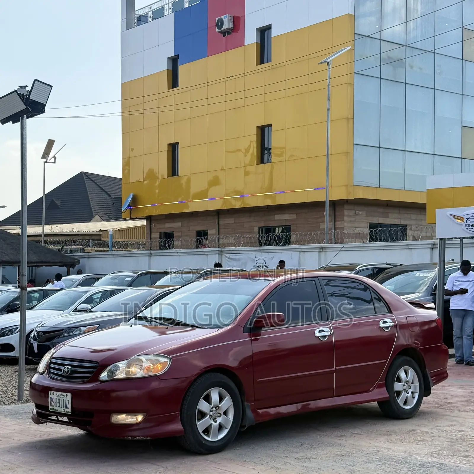 Toyota Corolla 2004 Red
