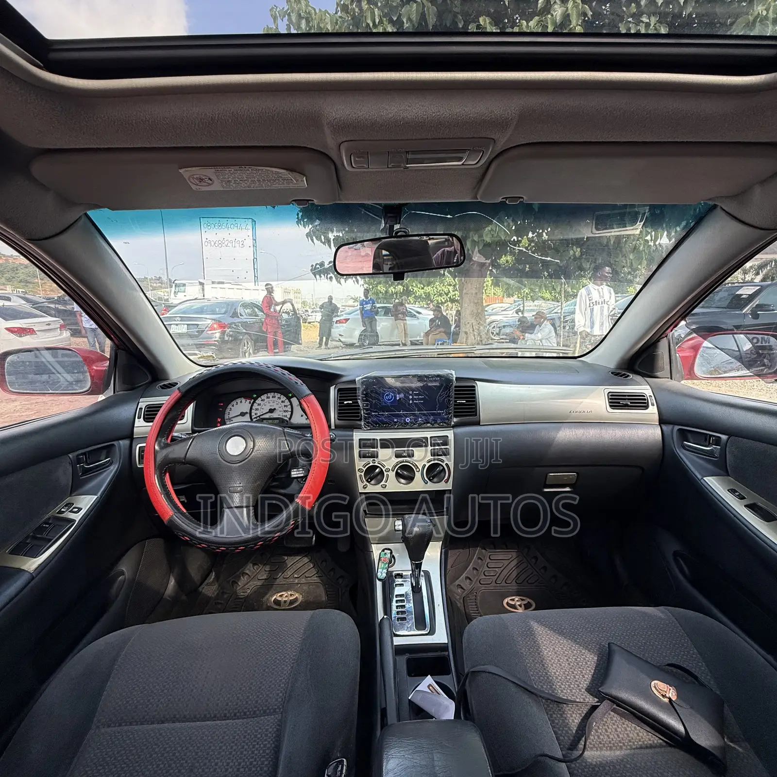 Toyota Corolla 2004 Red