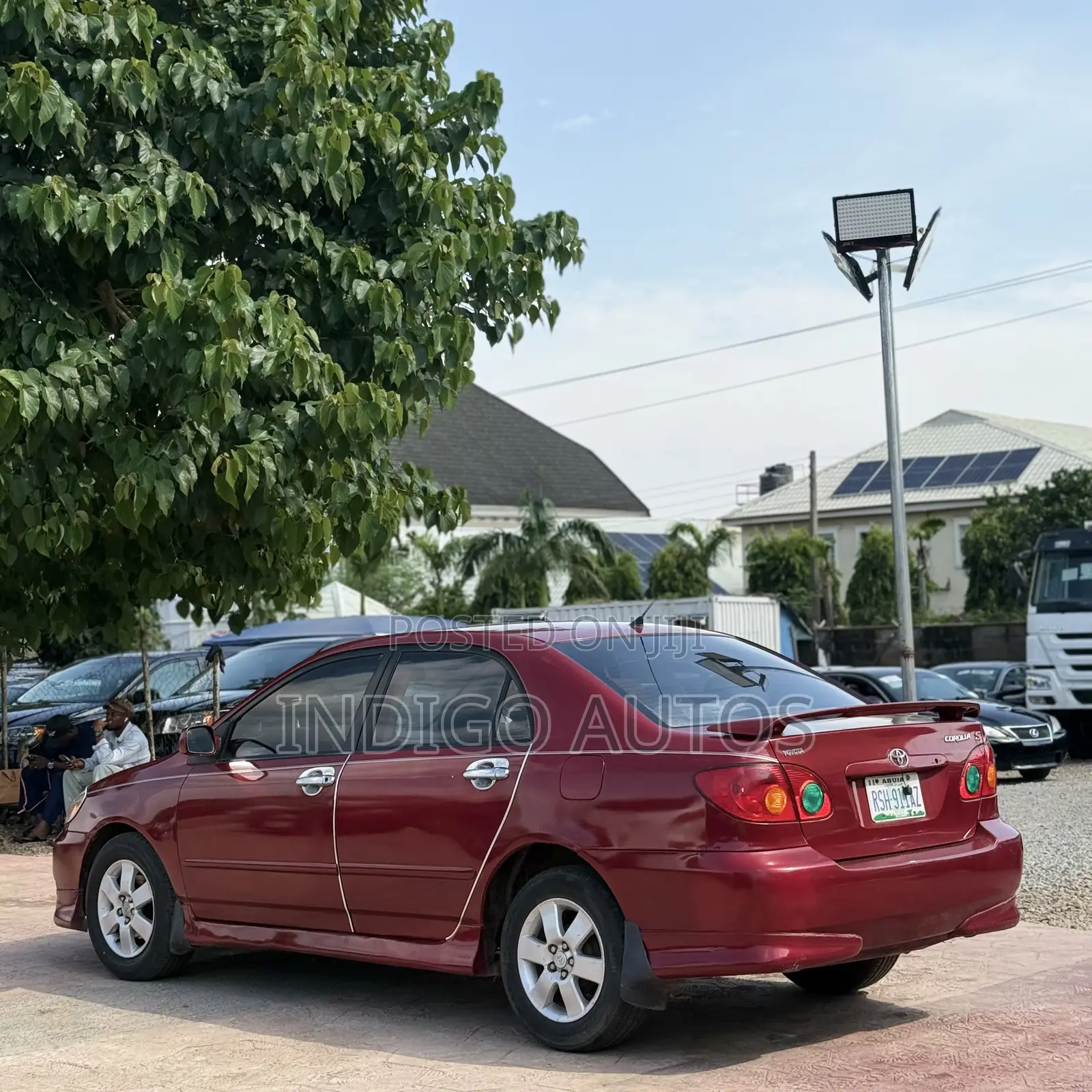 Toyota Corolla 2004 Red
