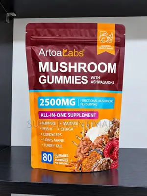 Mushroom Gummies With Ashwagandha 2500MG