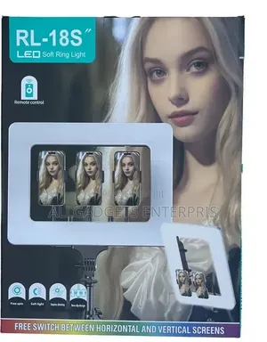 Led Light With 3 Phones Holder