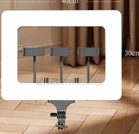 Led Light With 3 Phones Holder