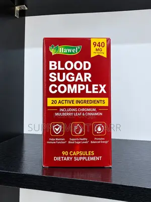 Blood Sugar Complex – 20 Active Ingredients – 90 CAPSULES