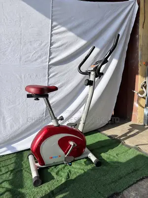 Red Exercise Bike
