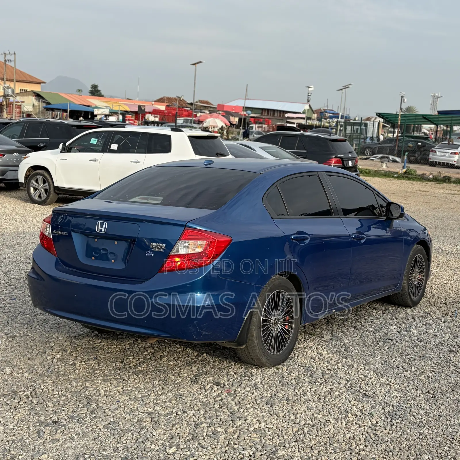 Honda Civic 2012 Blue