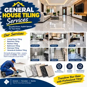 Professional House Tiling Floor, Wall Ceramic & Porcelain Installation