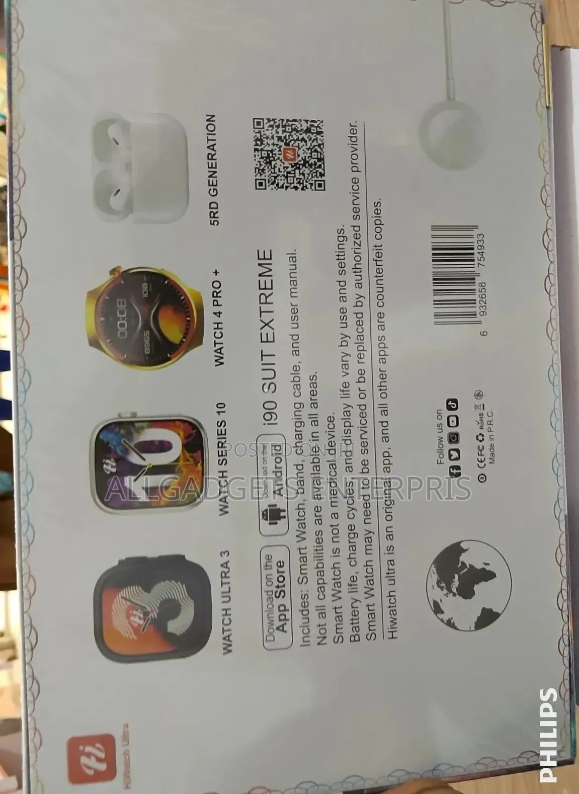 I90 Smart Watch 3 Watches Inside