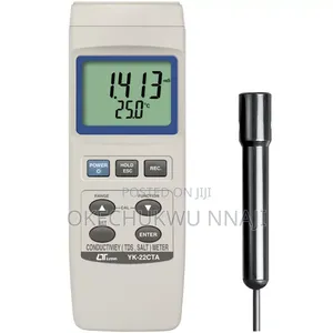 Conductivity/TDS/Salt Meter, Multi-Functional Precision Test