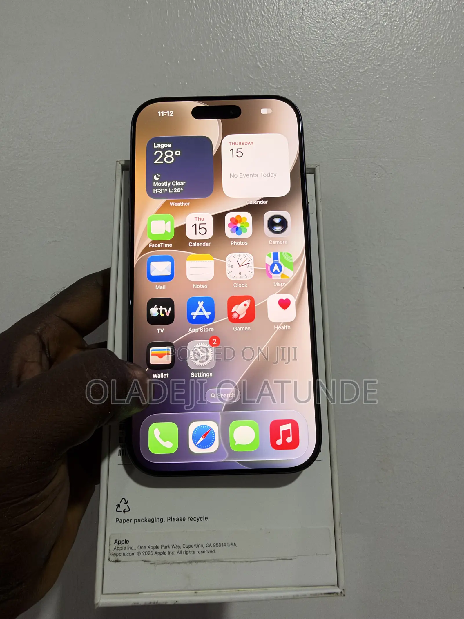 Apple iPhone 17 Pro 256 GB Blue