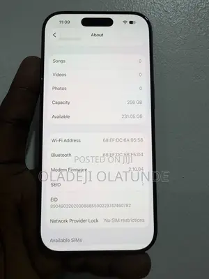 Apple iPhone 17 Pro 256 GB Blue