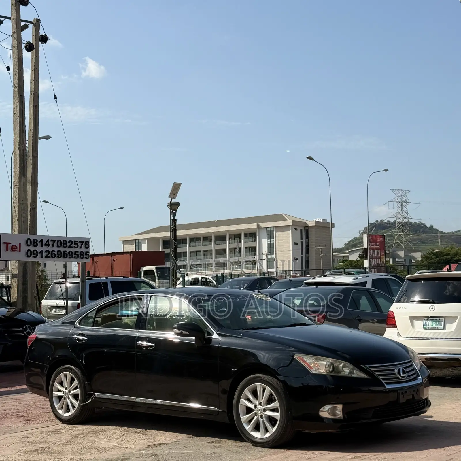 Lexus ES 350 2011 Black
