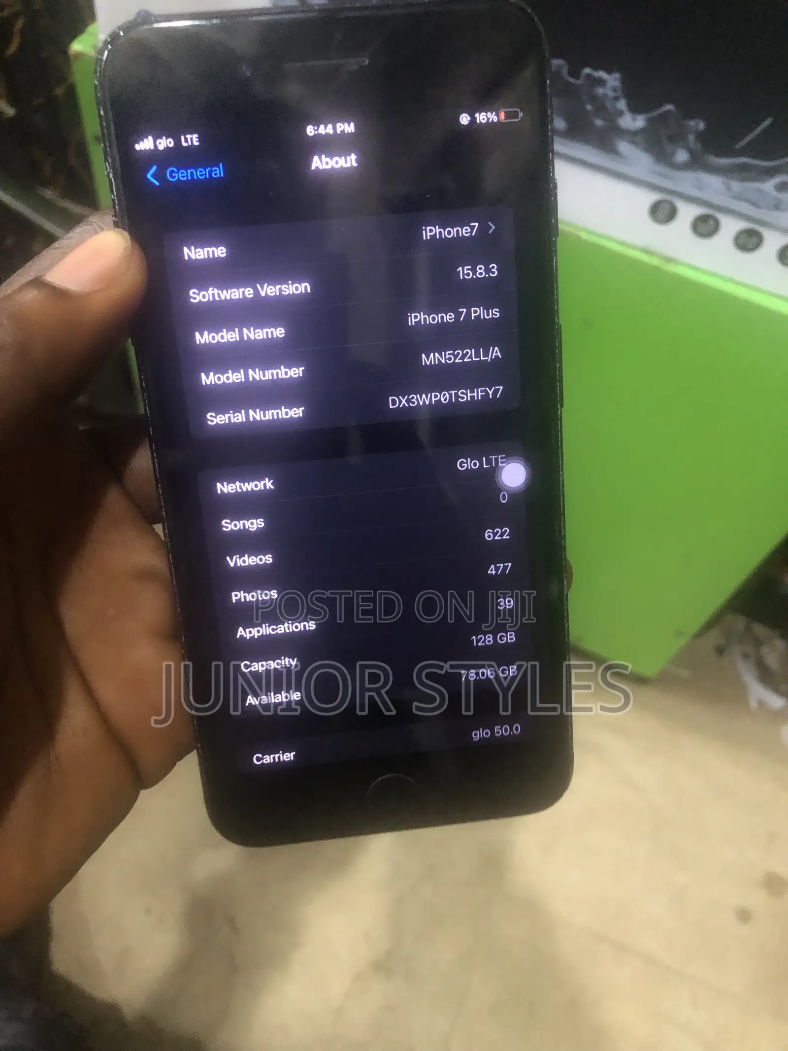 Apple iPhone 7 Plus 128 GB Black