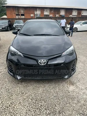 Toyota Corolla S 4dr Sedan (1.8L 4cyl CVT) 2016 Black