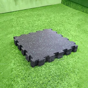 Rubber Gym Mat 20mm Interlocking Heavy Duty – 4pcs