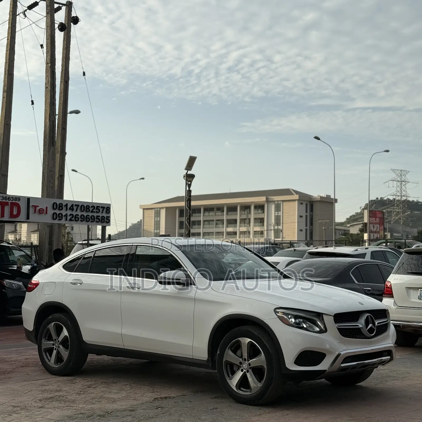 Mercedes-Benz GLC-Class 2017 White