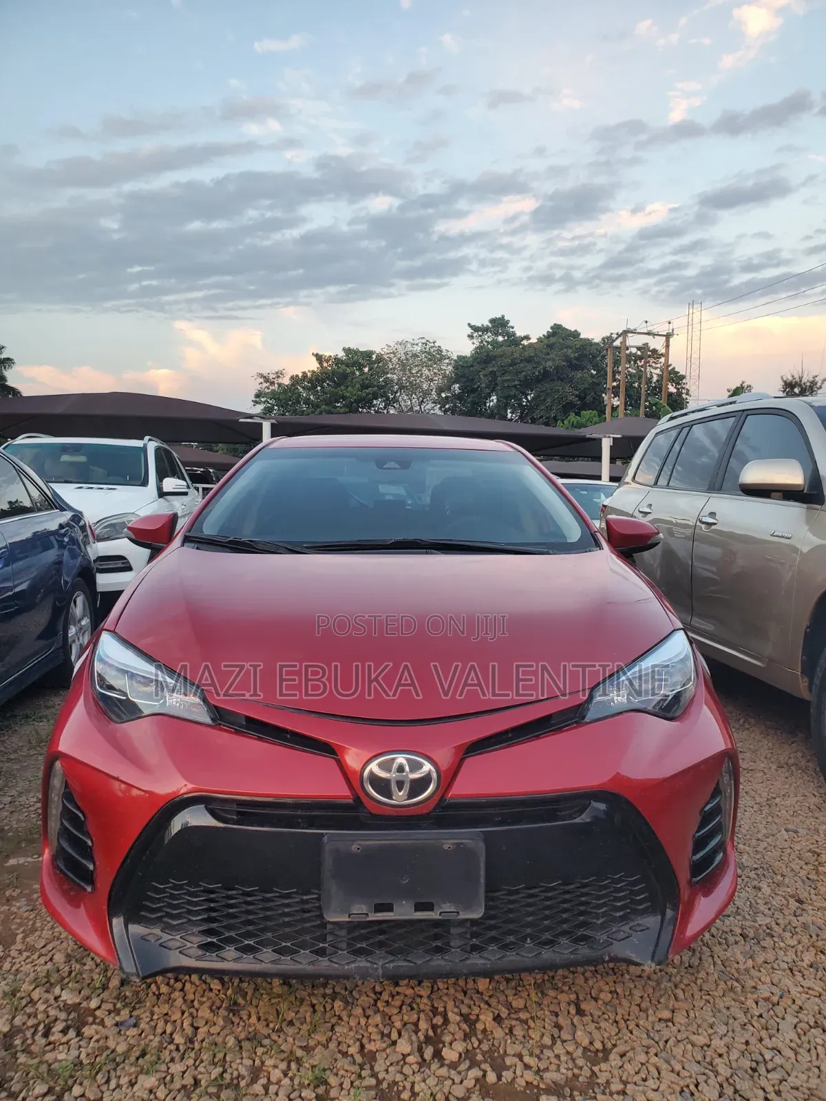 Toyota Corolla 2017 Red