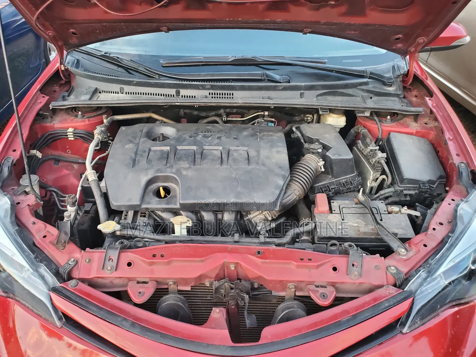 Toyota Corolla 2017 Red