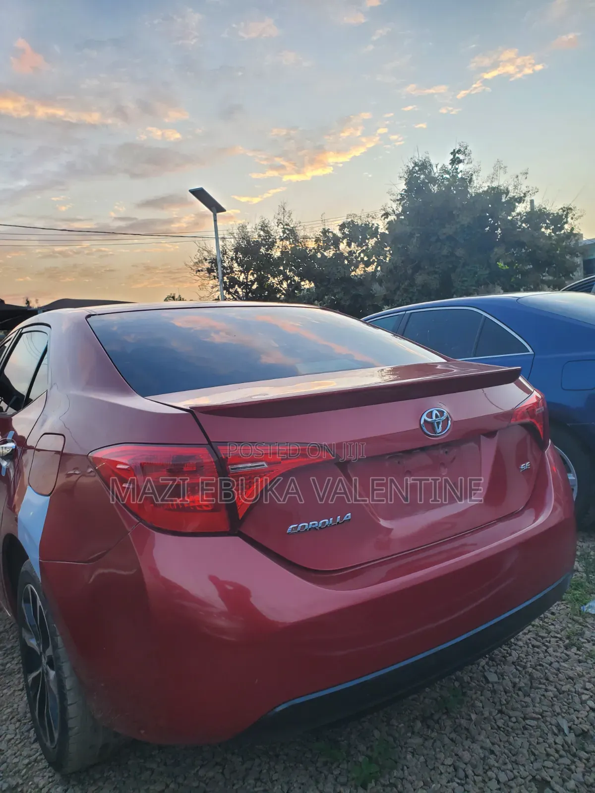 Toyota Corolla 2017 Red